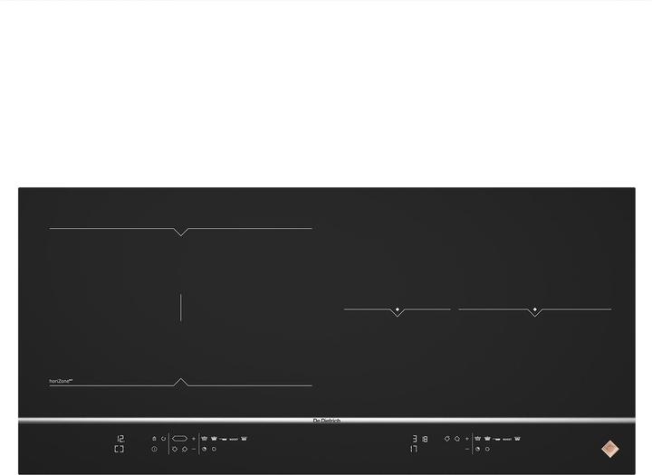 Actual product image De Dietrich Induction hob DPI 7766 XP Black