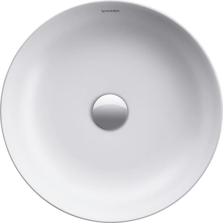 Produktbild Duravit Aufsatzbecken CAPE COD o ÜL o HLB d= 430mm weiss seidenmatt (430 mm, 430 mm)