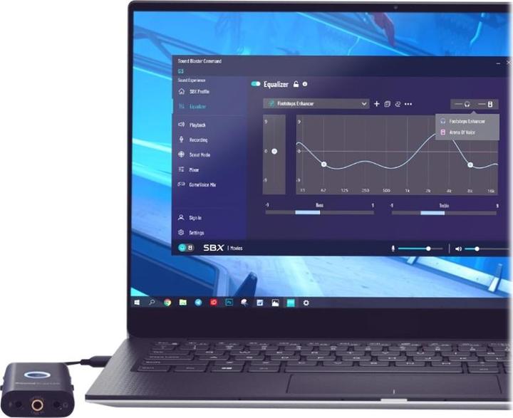Produktbild Creative Sound Blaster G3 USB Soundkarte (USB-C)