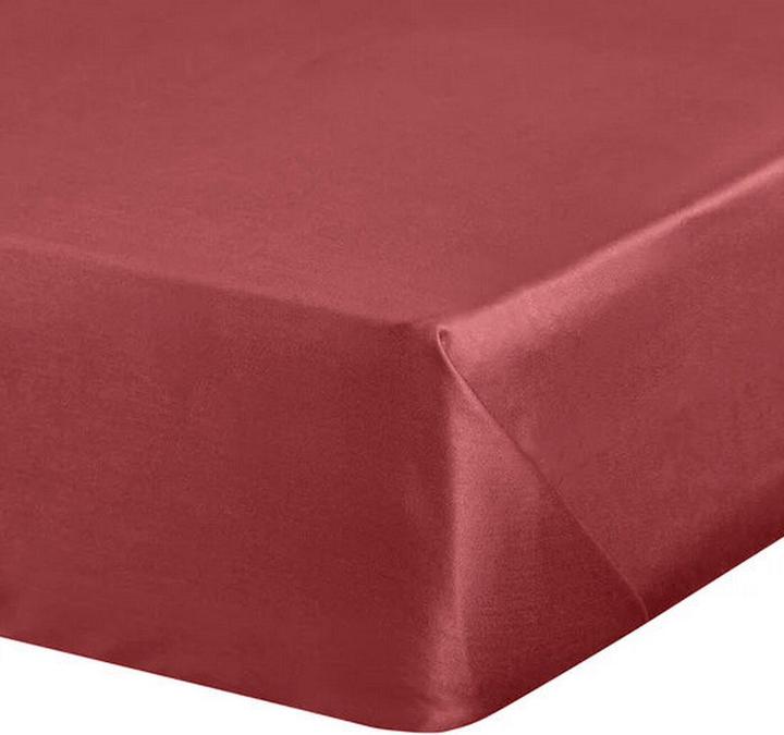 Actual product image Eurofirany DIVA LINE DINA sheet made of cotton satin without elastic band 160 x 210 cm (160 x 210 cm)