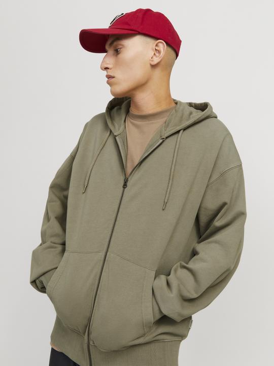 Produktbild Jack & Jones Jjecharge Faded Sweat Zip Hood Noos (L)