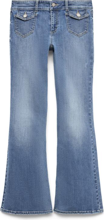 Vero Moda VMJEAN Niedrige Taille Ausgestellt Jeans Ausgestellt (30)