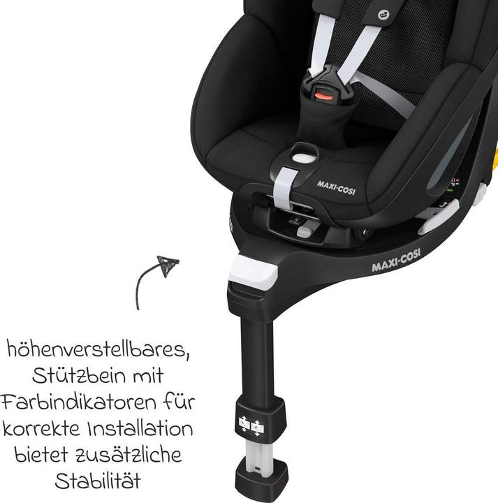 Image du produit Maxi-Cosi Reboarder Reboarder-Kindersitz Pearl 360 drehbar ab (Reboarder, Norme ECE R129/i-Size)