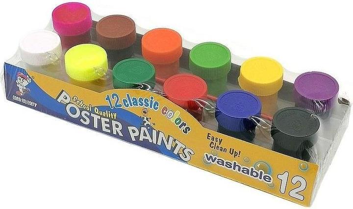Produktbild Adar Ein Farbset mit einem Pinsel mit 12 Farben