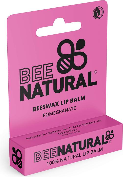 Produktbild Bee Natural Lip Balm Pomeg, 4.2 g STI