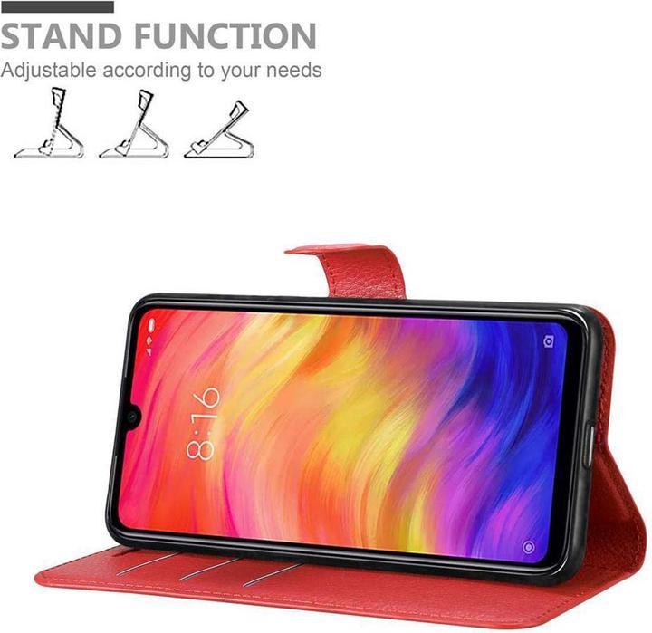 Image du produit Cadorabo Book avec fonction stand Cover (Xiaomi Redmi Note 7)