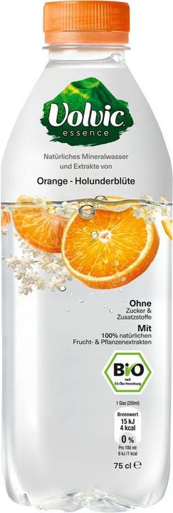 Volvic Essence Orange (6 x 75 cl)
