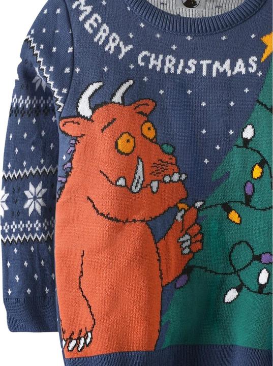 Actual product image The Gruffalo Boys Knitted Christmas Jumper (110)
