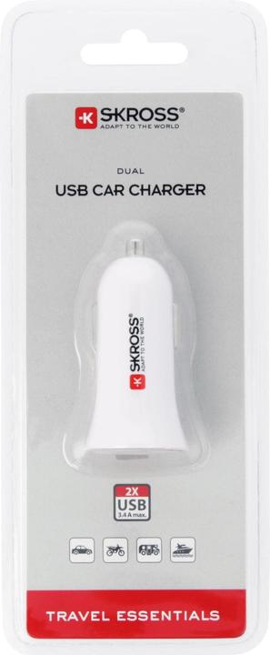 Actual product image Skross Dual USB Car Charger