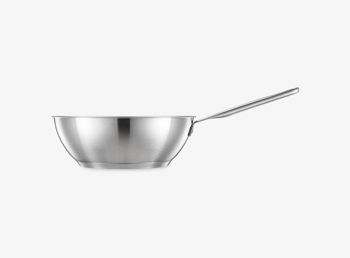 Actual product image Fiskars All Steel Pure Wok (28 cm, Wok, Stainless steel)