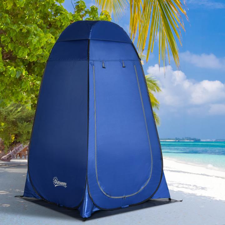 Actual product image Outsunny Shower tent with carrying bag (1.47 kg, 1 person)