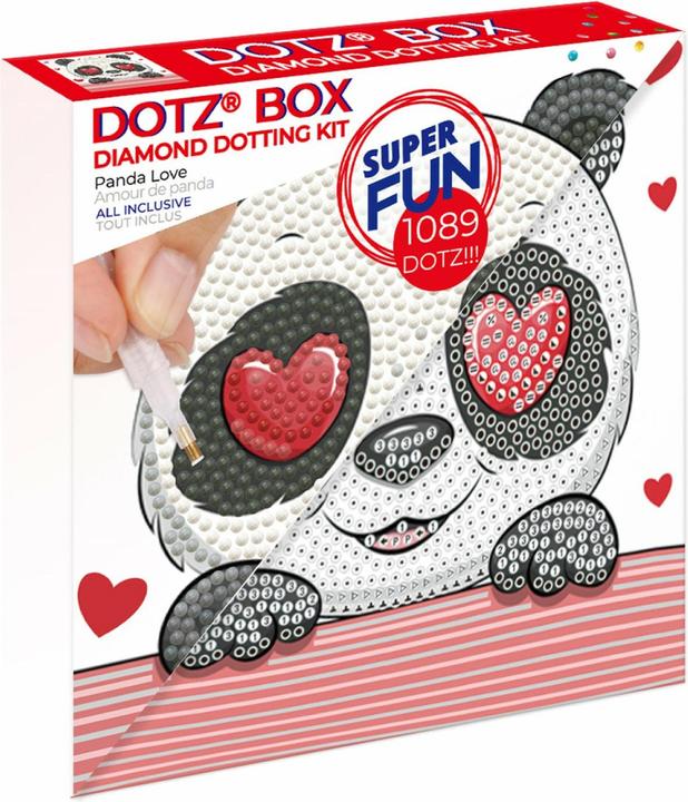 Produktbild Diamond Dotz Diamond Painting Panda Liebe