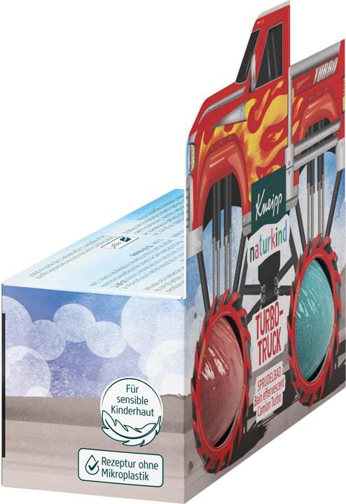 Actual product image Kneipp Naturkind Sprudelbad Turbo-Truck (Bath pearls)