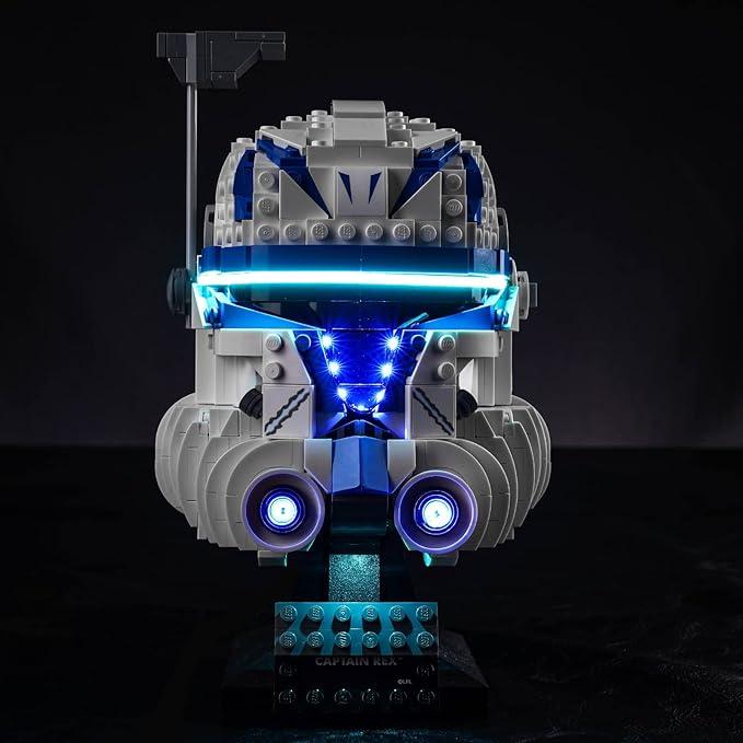 Produktbild BrickBling LED Licht Set für LEGO Captain Rex Helm (75349)
