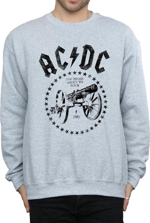 Produktbild AC/DC We Salute You Kanone Baumwolle Sweatshirt (XL)