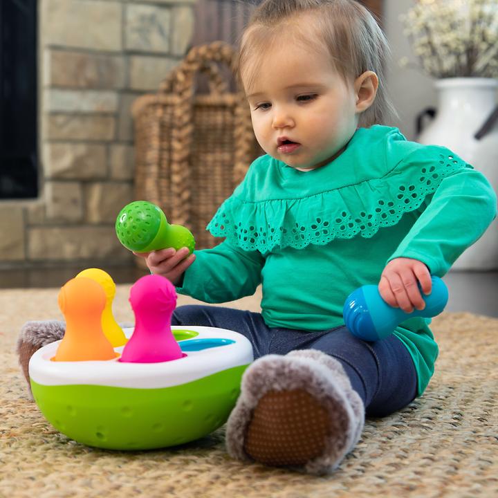 Actual product image Fat Brain Toys SpinnyPins