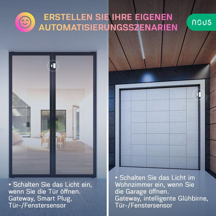 Actual product image Nous Smart Door & Window Sensor E3 ZigBee