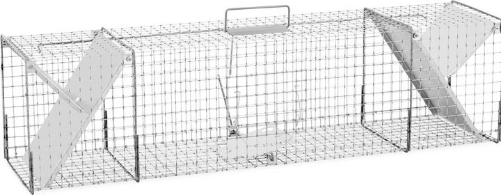 Produktbild Wiesenfield Lebendfalle Tierfalle Kastenfalle Marderfalle Fuchsfalle 122 x 29 x 32.5 cm