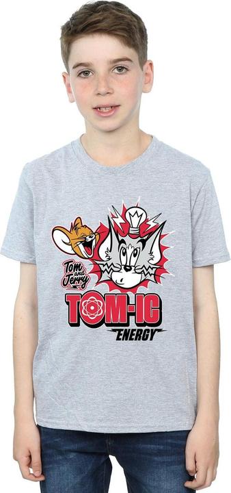 Immagine prodotto Tom & Jerry Tomic Energy Maglietta Ragazzi (116)