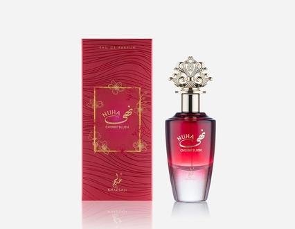 Actual product image Khadlaj Nuha Cherry Blush 85ml Eau De Parfum Spray for Women - Bold and Luxurious (Eau de parfum)