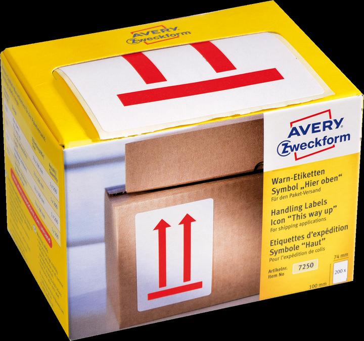 Actual product image Avery Symbol Warn labels