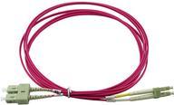 Actual product image CBO BlueOptics fibre optic patch cable LC / SC MM OM4 magenta 3.0m (U/FTP, CAT6, 3 m)
