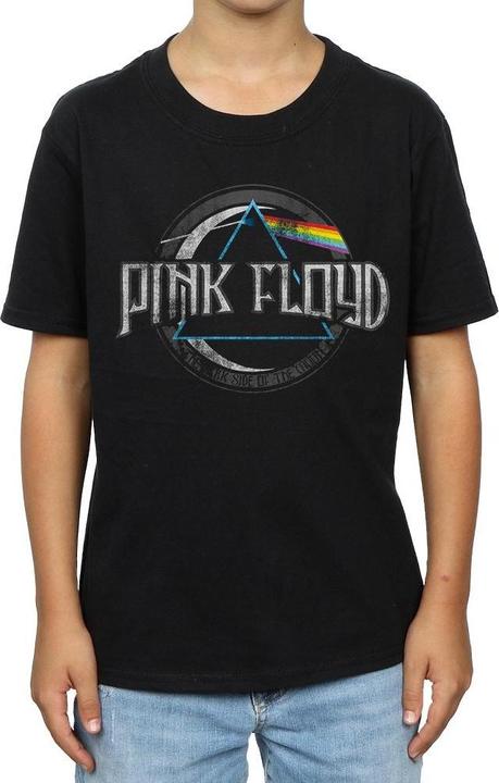 Produktbild Pink Floyd Dark Side Of The Moon Circular Logo TShirt Jungen (140, 146)