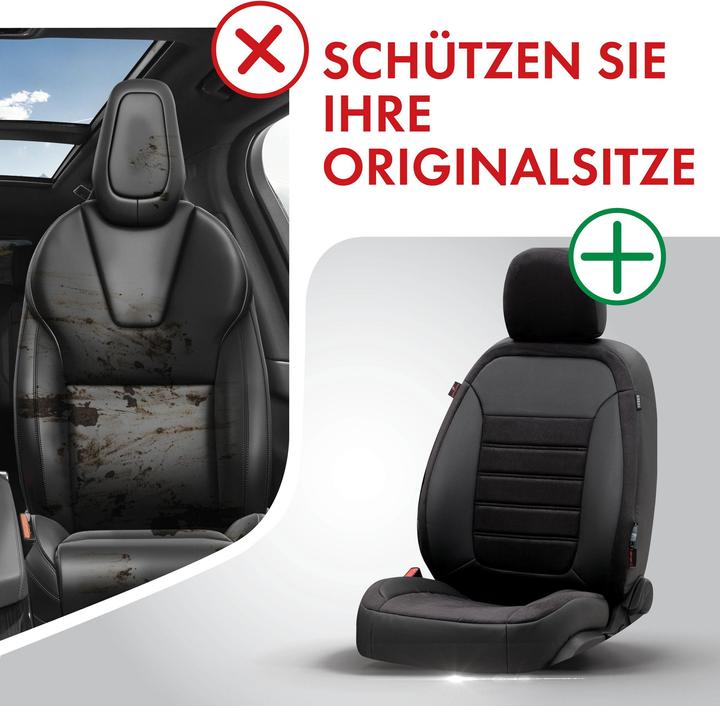 Immagine prodotto Walser Coprisedili per VW Tiguan (5N) 09/2007-07/2018, 2 coprisedili singoli