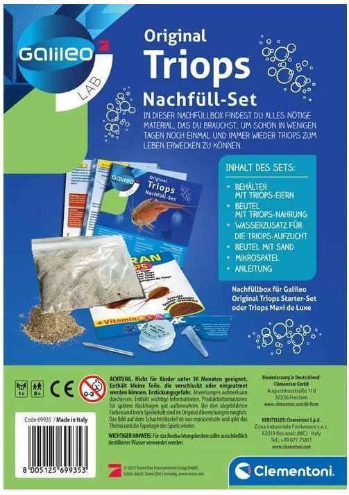Actual product image Clementoni Galileo refill set