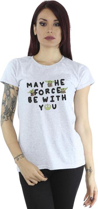 Produktbild Star Wars The Mandalorian Grogu May The Force Be With You TShirt (XL)
