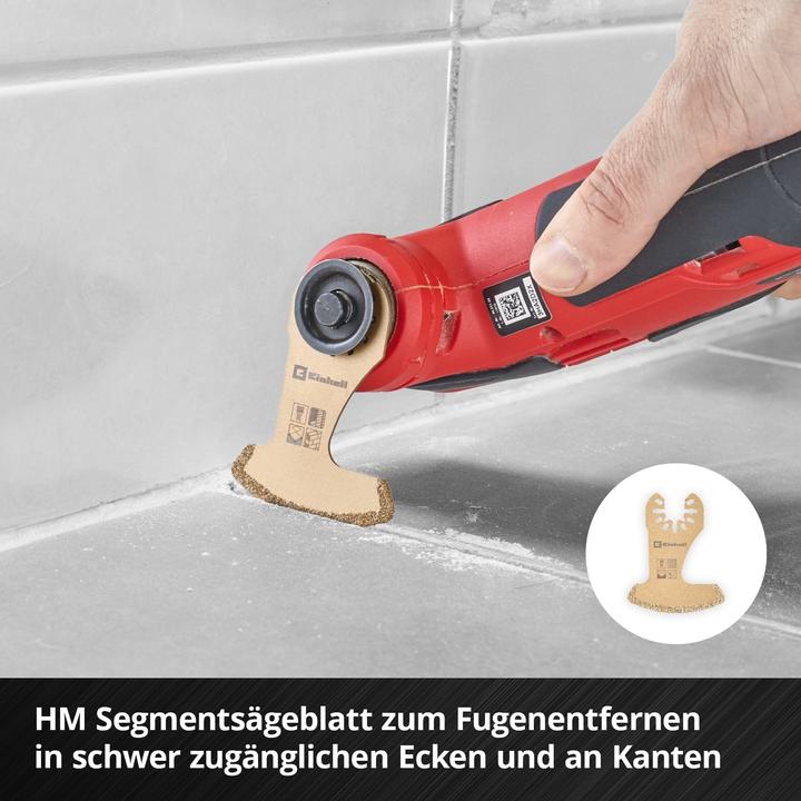 Immagine prodotto Einhell Multitool-Set, 708110, XL-PLUS-Case, 10-teilig