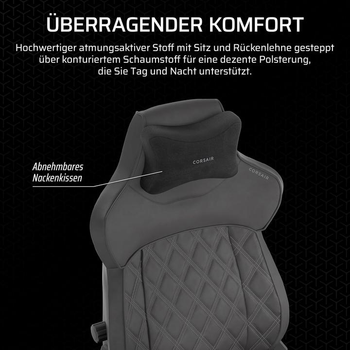Productafbeelding Corsair TC500 LUXE Gaming Stoel - Schaduw