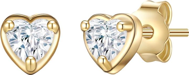 Produktbild Glanzstücke München Damen Herz Sterling Silber Topas gelbgold - 31462 (Sterling Silber)