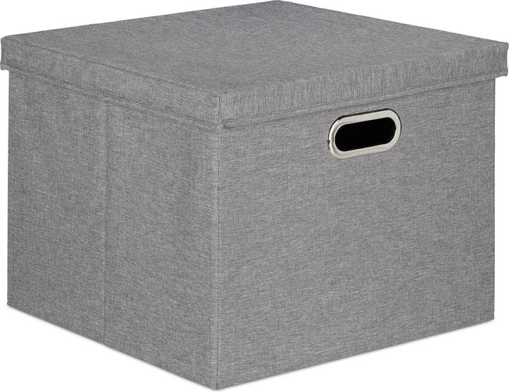 Immagine prodotto Relaxdays Scatola di immagazzinaggio (43 x 43 x 34 cm, 51 l)