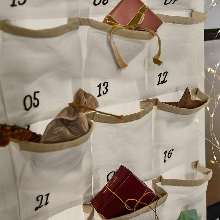 Actual product image Loberon Advent calendar Zahim beige