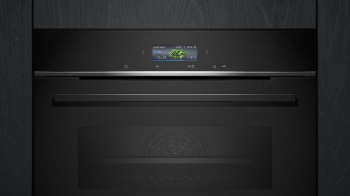 Image du produit Siemens iQ700, Four encastrable, 60 x 60 cm, noir, inox, HB734G2B1