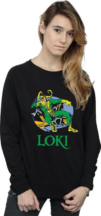 Actual product image Womens/Ladies Loki Throne Sweatshirt (S)