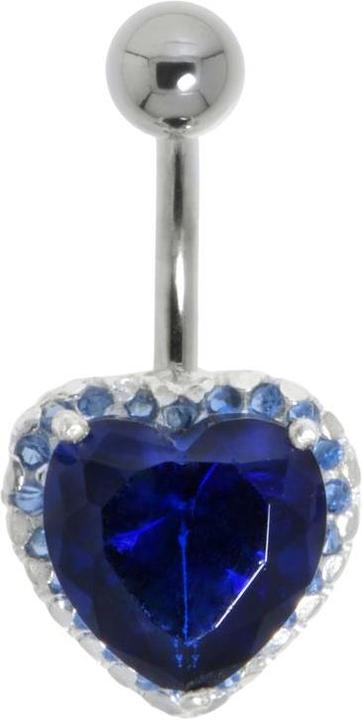 Produktbild Bijouteria Bauchpiercing (Edelstahl, Silber 925, Kristall)