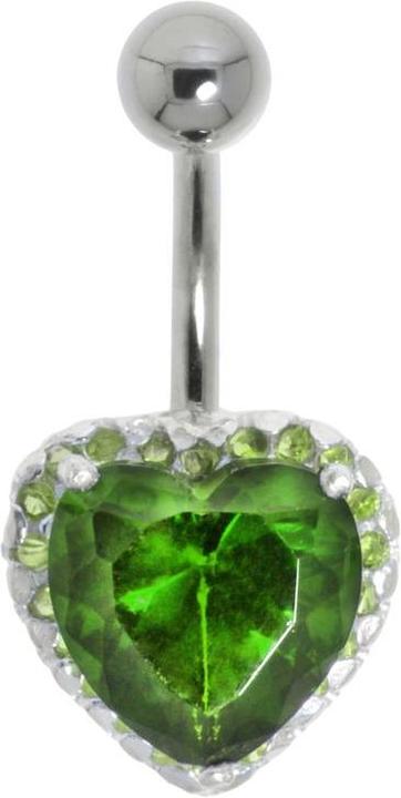 Produktbild Bijouteria Bauchpiercing (Edelstahl, Silber 925, Kristall)