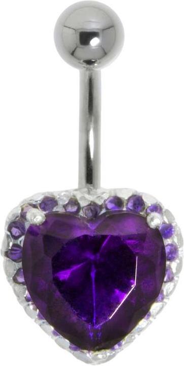 Produktbild Bijouteria Bauchpiercing (Edelstahl, Silber 925, Kristall)