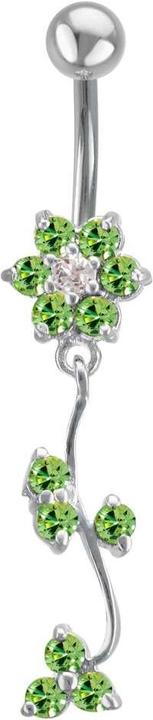 Produktbild Bijouteria Bauchpiercing (Edelstahl, Silber 925, Zirkonia)