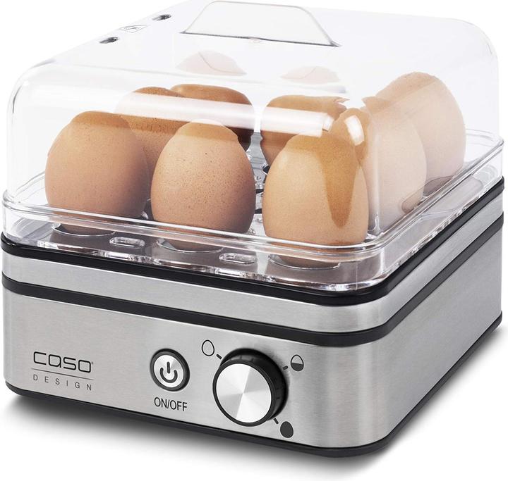 Actual product image Caso E9 Egg boiler 8 eggs stainless steel