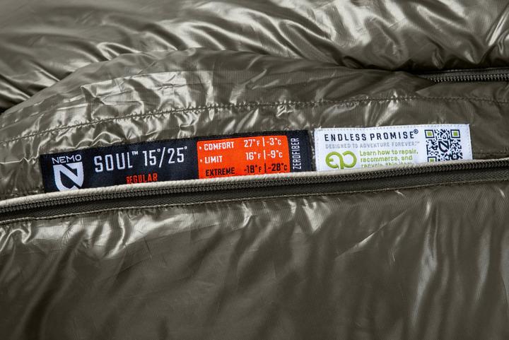 Actual product image Nemo Equipment Soul 15/25 Endless Promise