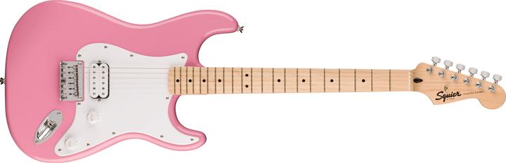 Produktbild Fender Sonic Stratocaster HT H MN Flash Pink elektrische gitaar met vaste brug (E-Gitarre, Pappel-, Maple, Ahorn-)