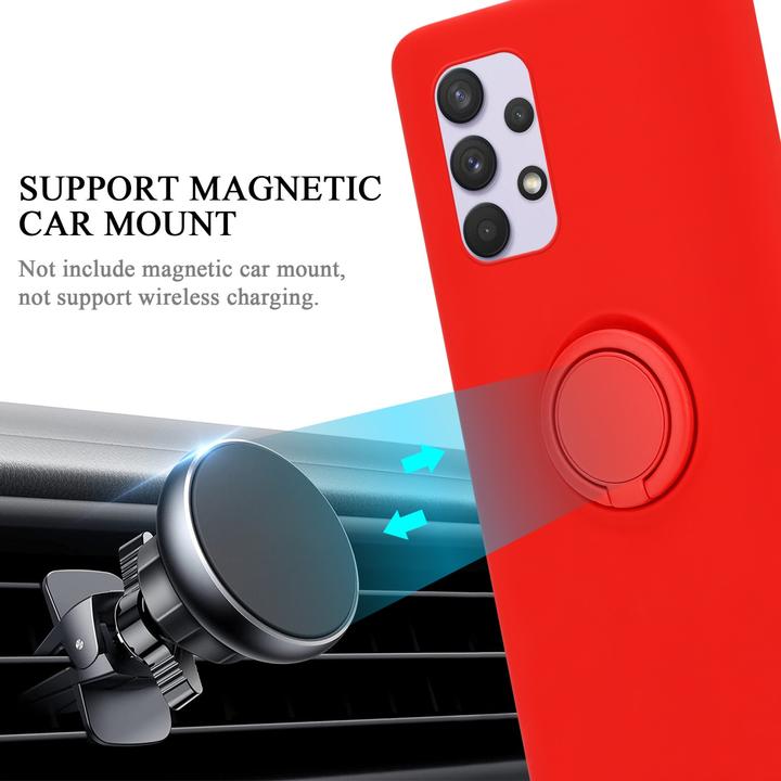 Productafbeelding Cadorabo TPU Vloeibare Ring Silicone Hoesje (Samsung Galaxy A33 5G)
