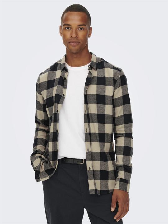 Actual product image Only & Sons Checked long sleeve shirt (XXL)