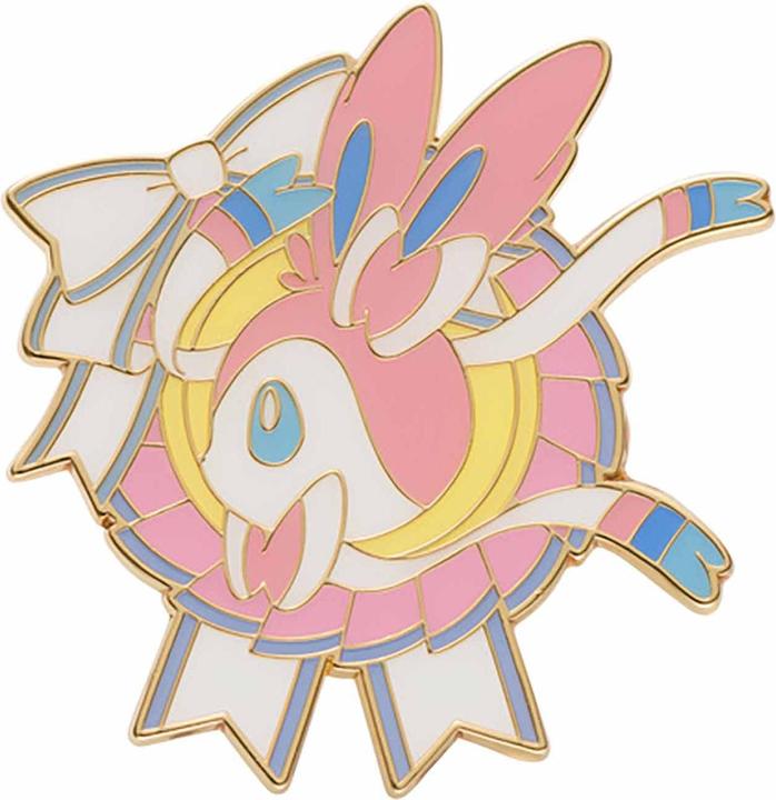 Actual product image Pokémon Pokemon Center 2017 - Sylveon Colorful Pin Limited Badge - 1 Stück