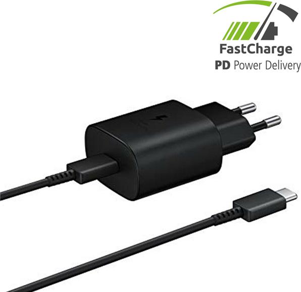 Productafbeelding Samsung EP-TA800XB snellader (25 W)