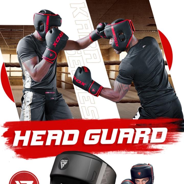 Actual product image Rdx Head Guard F6 Matte White-S (S)