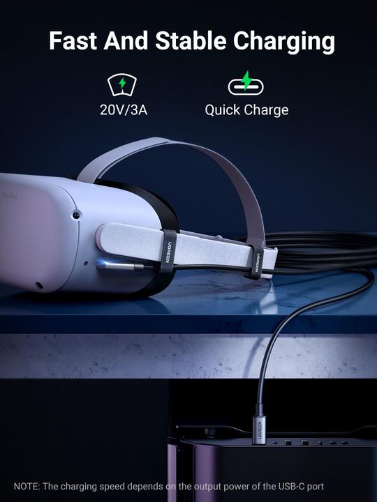Productafbeelding Ugreen USB C – USB C (5 m, USB 3.2 Gen 1)